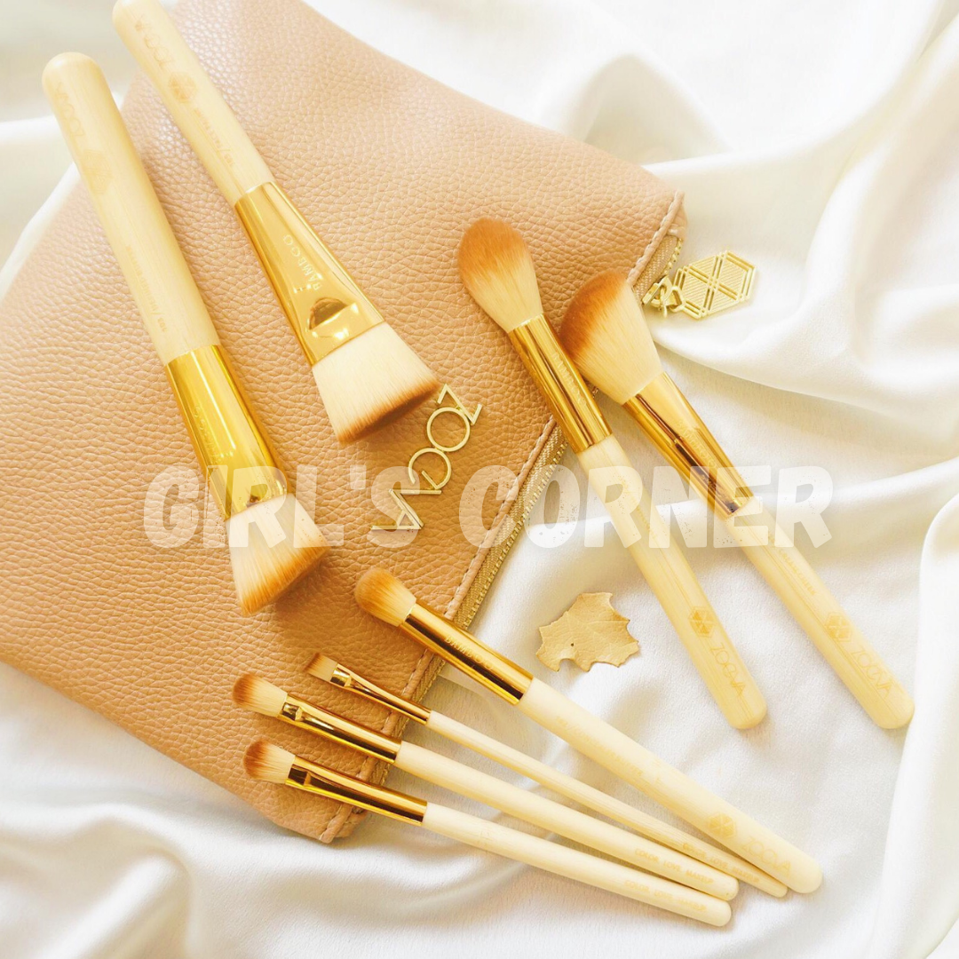 [HCM]Bộ cọ trang điểm cá nhân Zoeva Bamboo (cho da nhạy cảm)