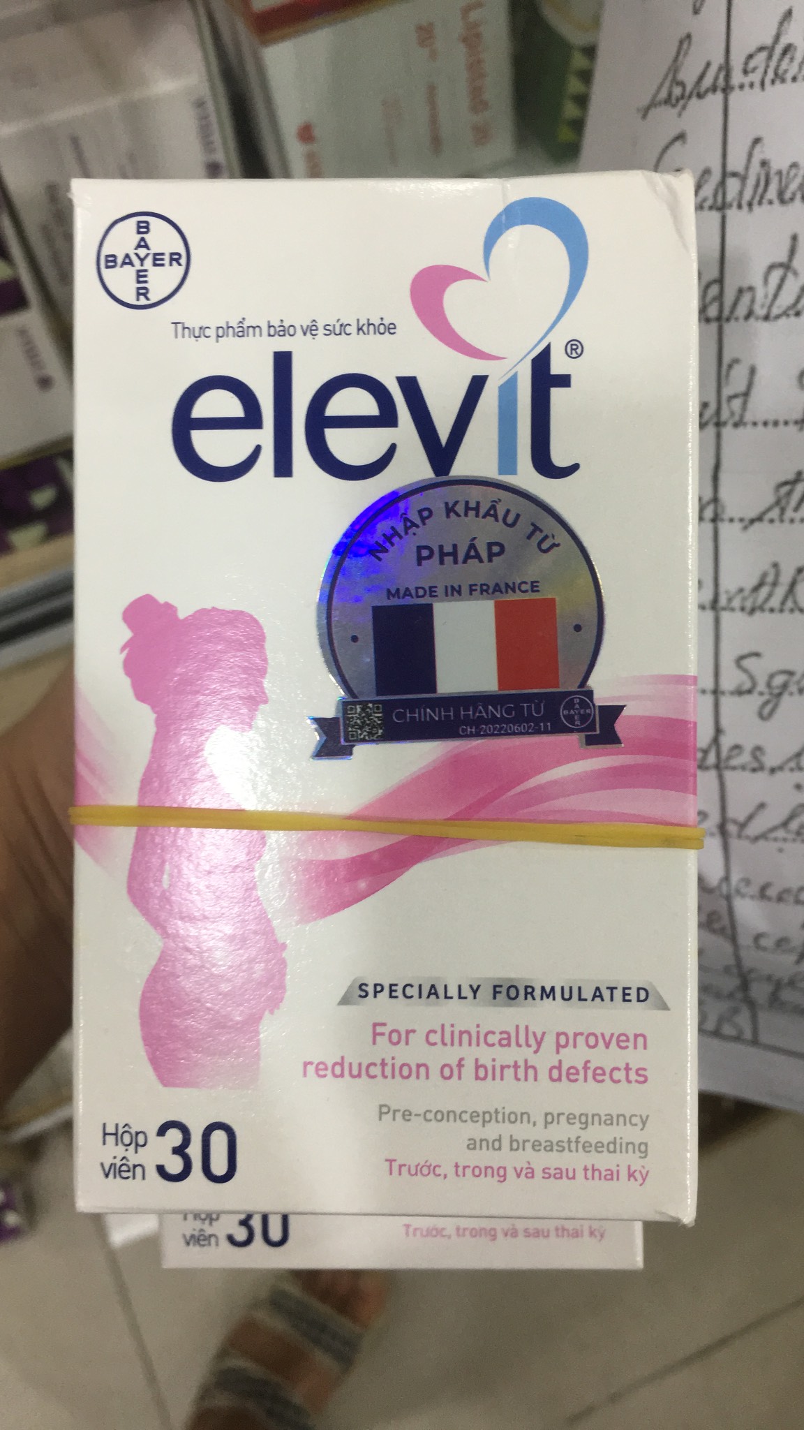 ELEVIT DHA CHO PHỤ NỮ CÓ THAI VÀ CHO CON BÚ, 60V ÚC