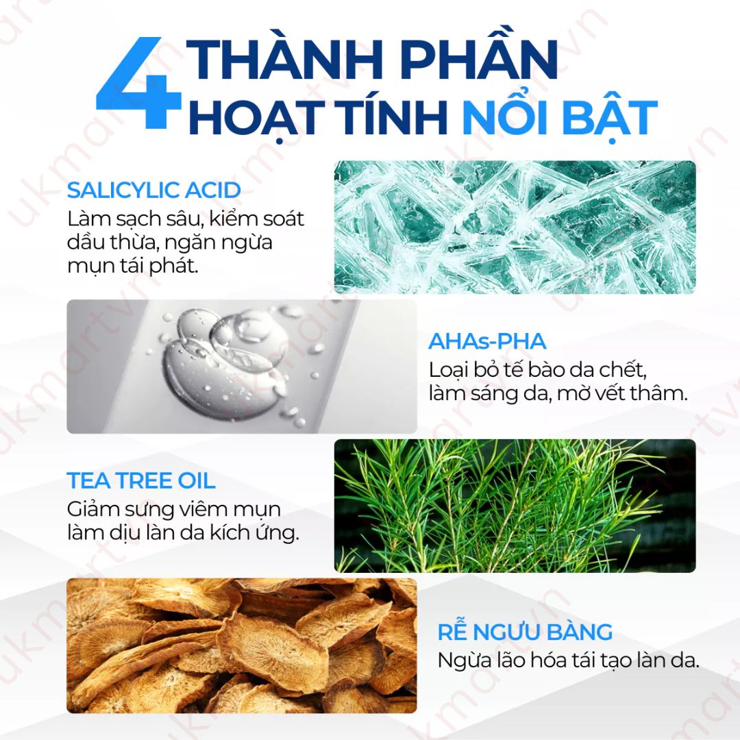 Gel bôi mụn cấp tốc Compliment No Problem 25ml SOS, AHA-BHA-PHA Tea Tree
