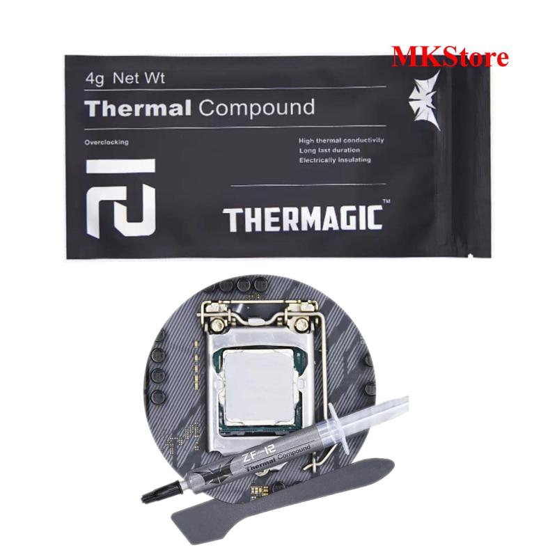 [Nhập ELJAN11 giảm 10%, tối đa 200k, đơn từ 99k]Keo tản nhiệt cho CPU Thermagic Thermal Compound ZF12 4g Net Wt