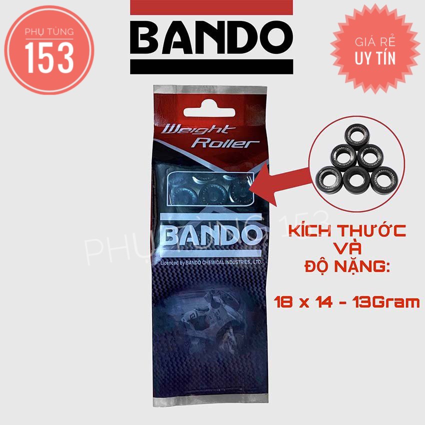 Bi nồi bando xe air blade 110 / click 110 - bi nồi bando - phụ tùng 153