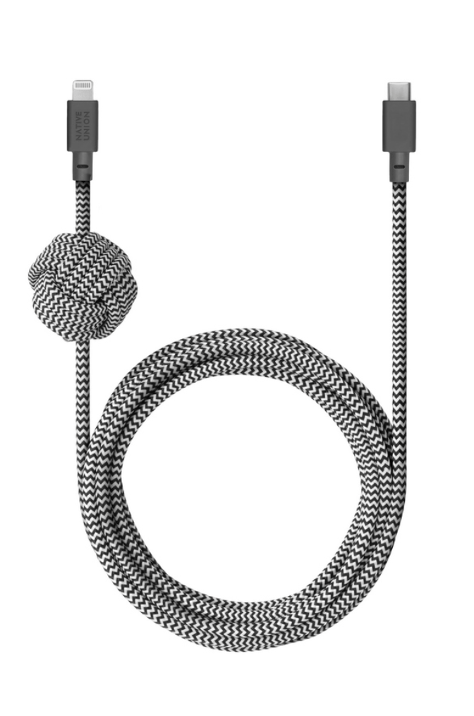 Dây Cáp Sạc Native Union NIGHT CABLE - KV - C - LIGHTNING (3m)