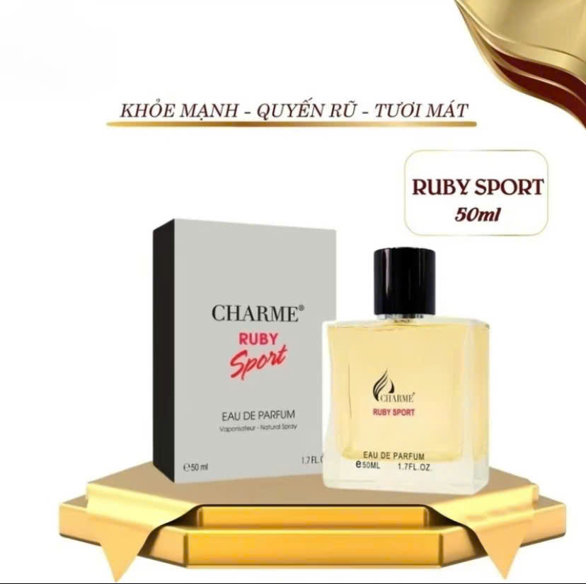 charme perfume - charme ruby sport 50ml for men
