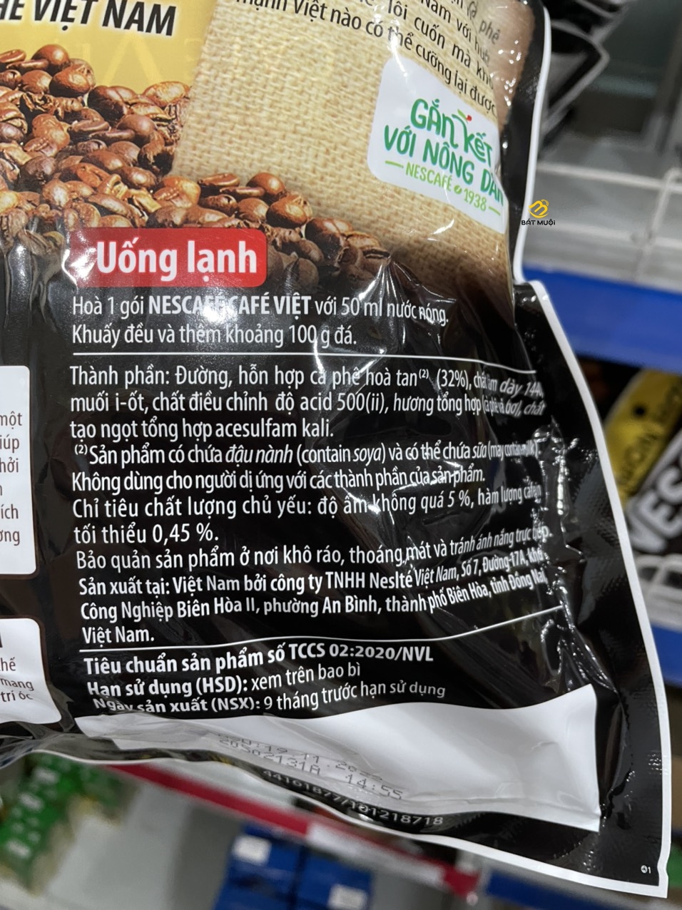 Cà phê đen đá NesCafé Café Việt 560g - BAT MUOI