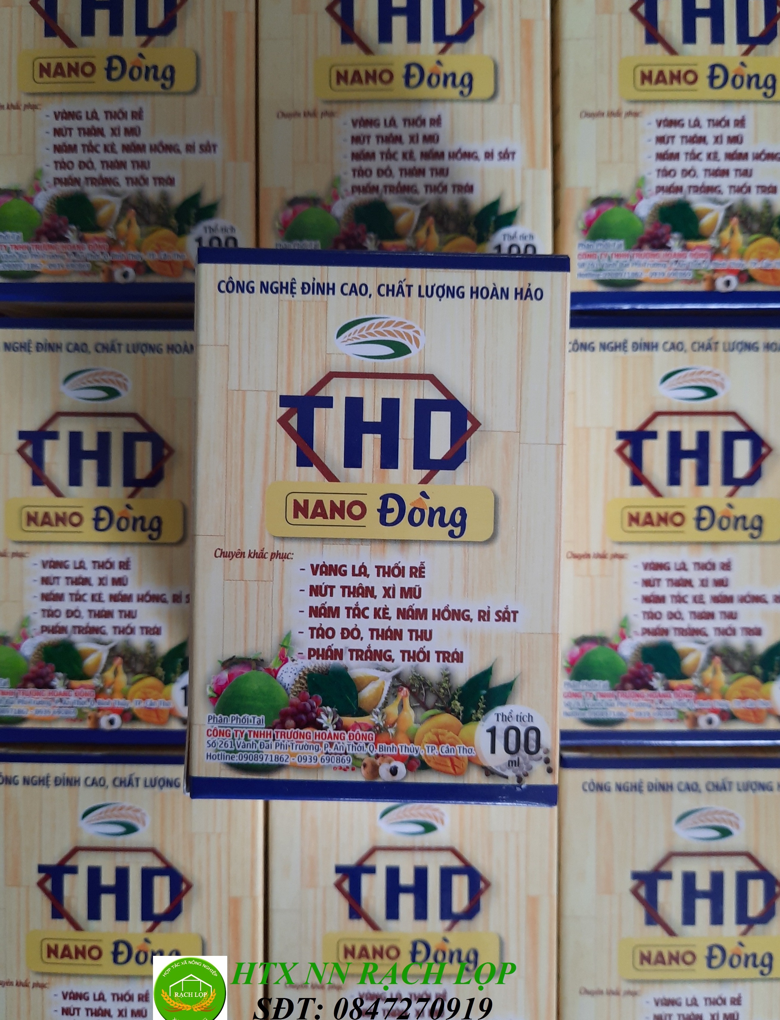 Phân Bón Sinh Học THD - NANO Đồng