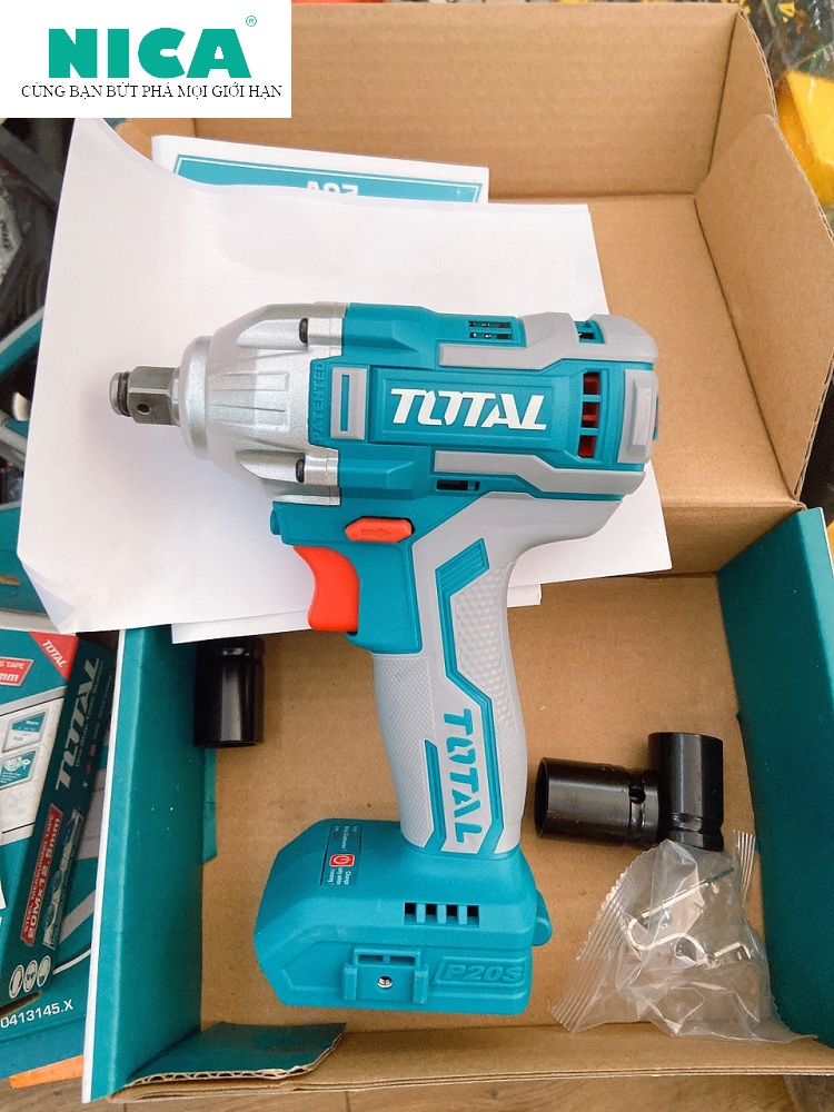 TIWLI20010 Body Máy Siết Buloong Dùng Pin Lithium 20v Total hàng chính hãng total bảo hành 6 tháng