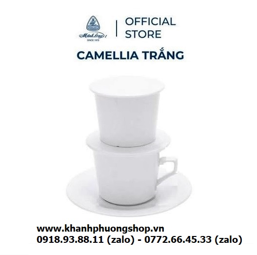bộ phin pha cà phê sứ Minh Long - phin pha cà phê sứ