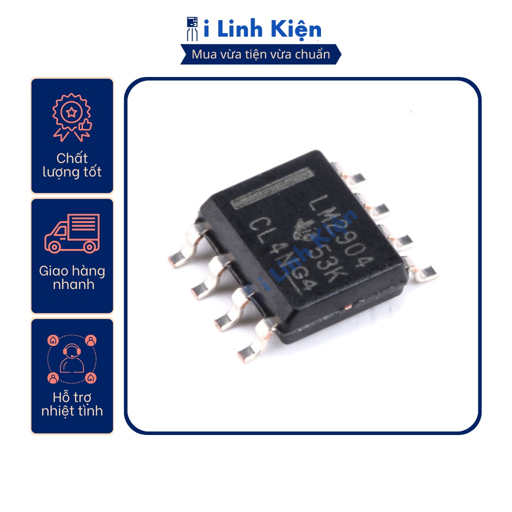 Lm2904 lm2904dr sop-8 chính hãng ti
