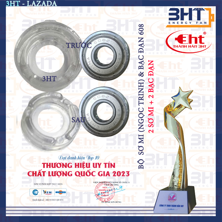 Sơ Mi nhựa đóng bạc đạn 608 cho moter