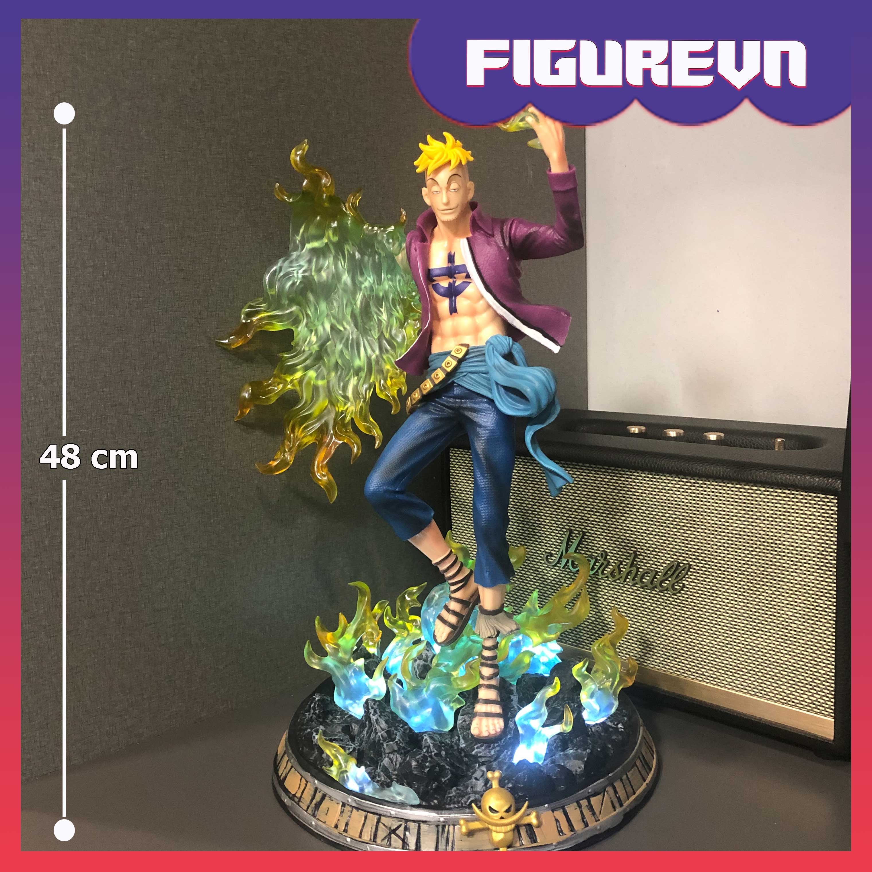 Mô hình marco 48 cm có led - one piece