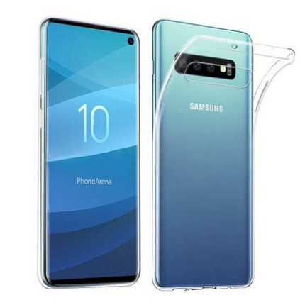 Ốp Silicon dẻo Samsung Galaxy S10 (trong suốt)