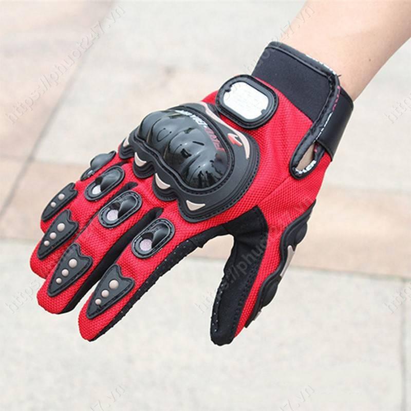 Găng tay Probiker dài ngón (Đỏ)
