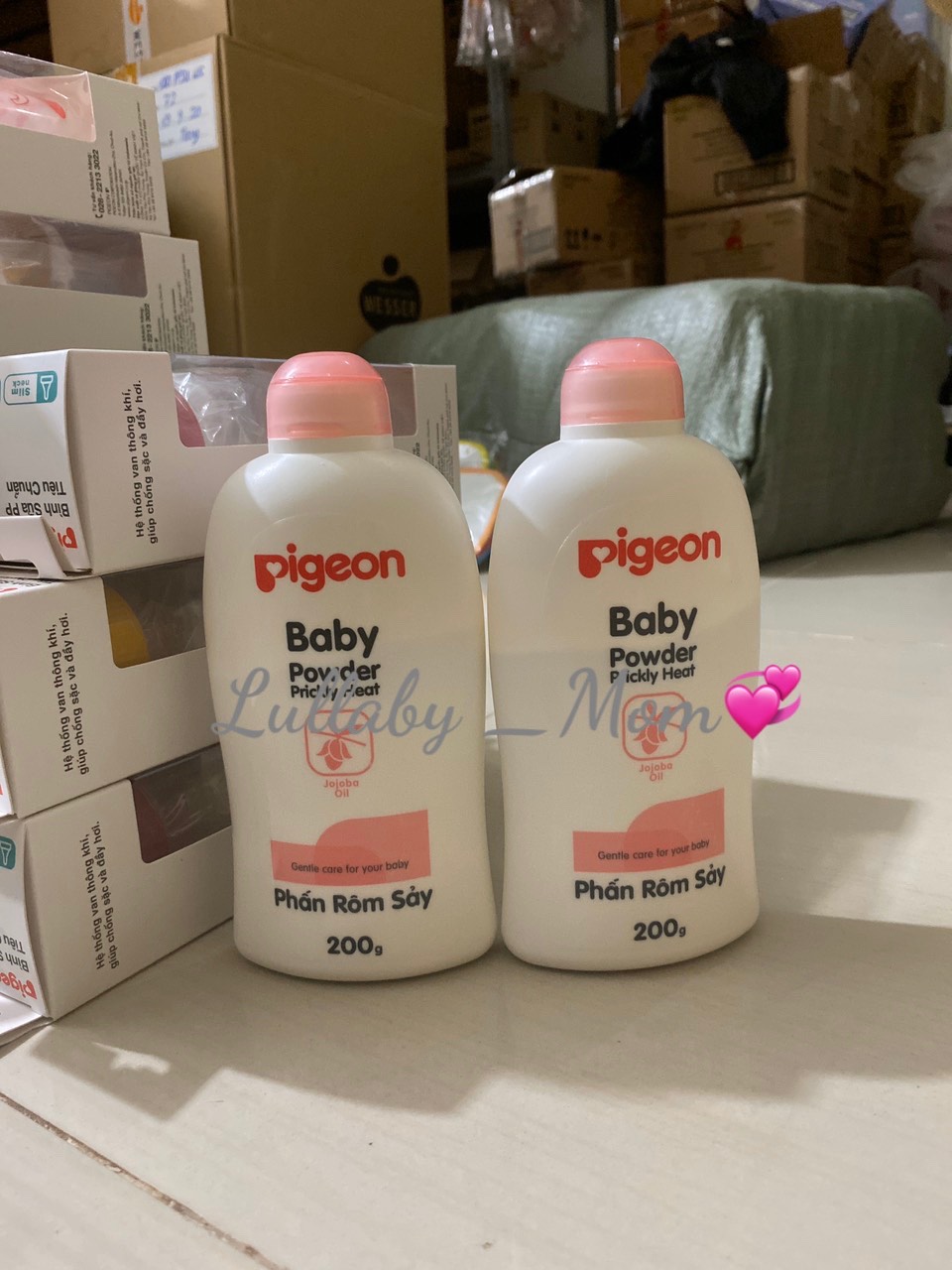 Phấn Rôm Pigeon Dưỡng Da Cho Bé