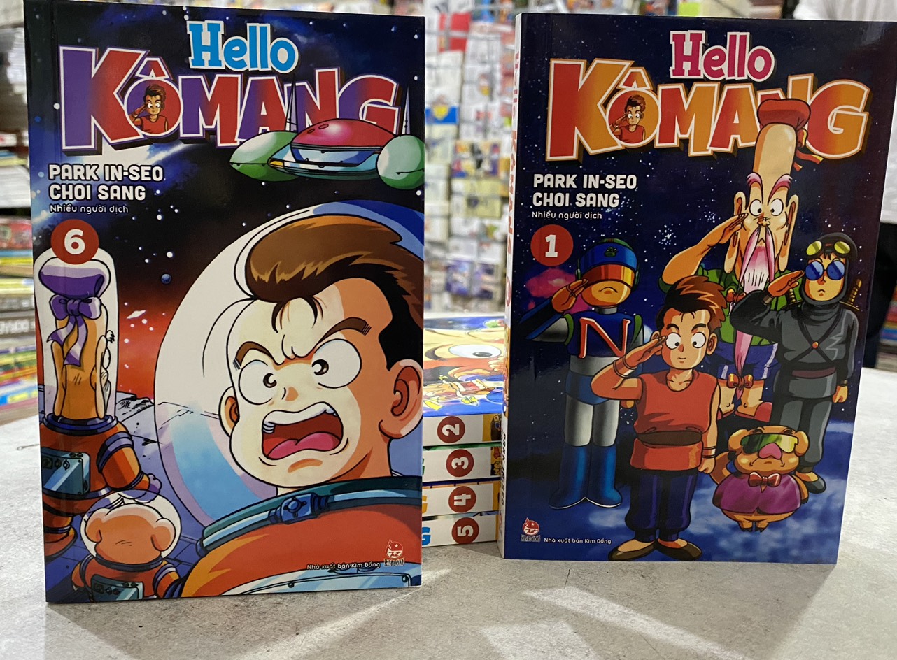 [HCM]Combo truyện tranh Hello  KÔMANG (6 tập END)(P2 Đội Quân Nhí Nhố)