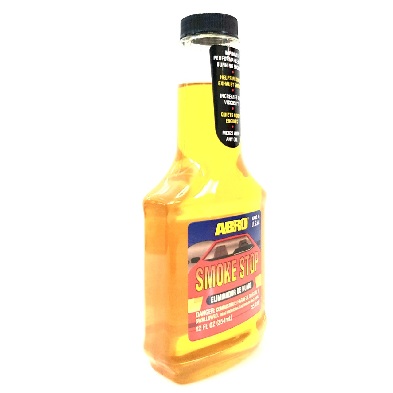 [HCM][ABRO NGƯNG KHÓI] Phụ gia nhớt Abro Smoke Stop 354ml