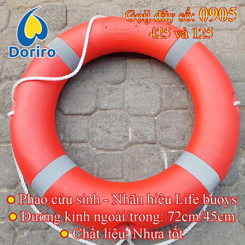 Phao nhựa cứu sinh; Phao xốp cứu sinh