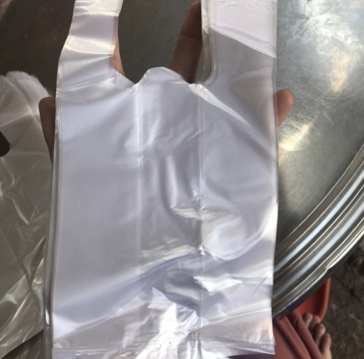 1kg Túi nilon 2 quai/túi xốp 2 quai