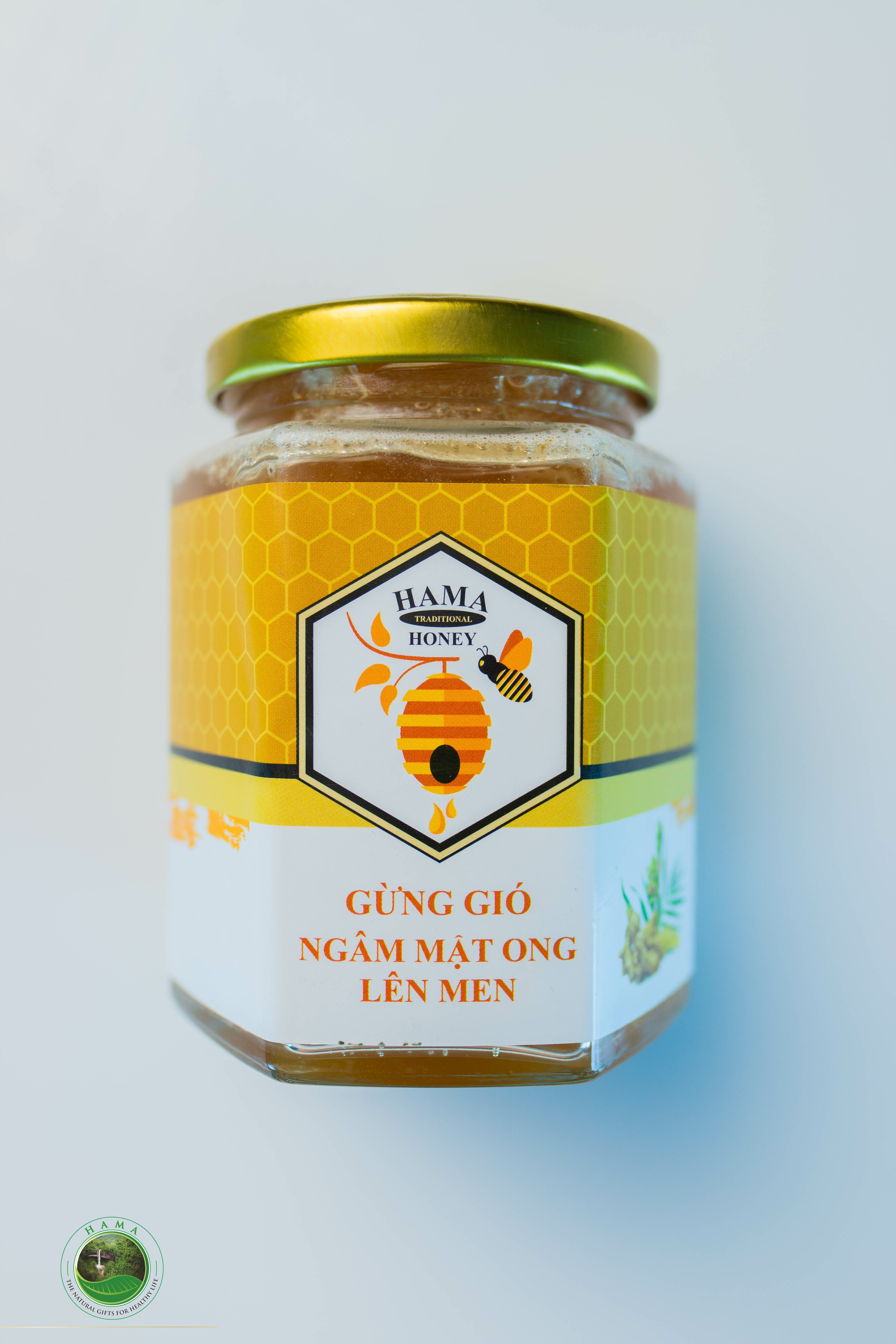 Gừng Gió Ngâm Mật Ong Lên Men 320g