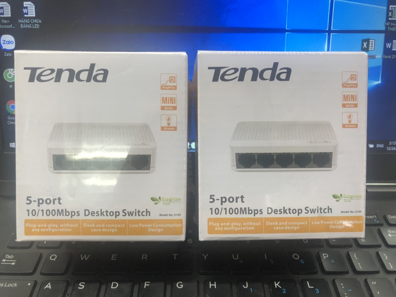 Switch 5 port - Bộ chia mạng 5 cổng tenda s105 tốc độ 100Mbps