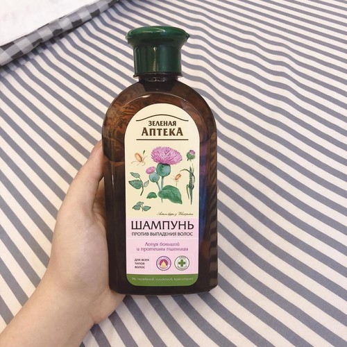 Dầu gội Green Pharmacy  rụng và kích mọc tóc