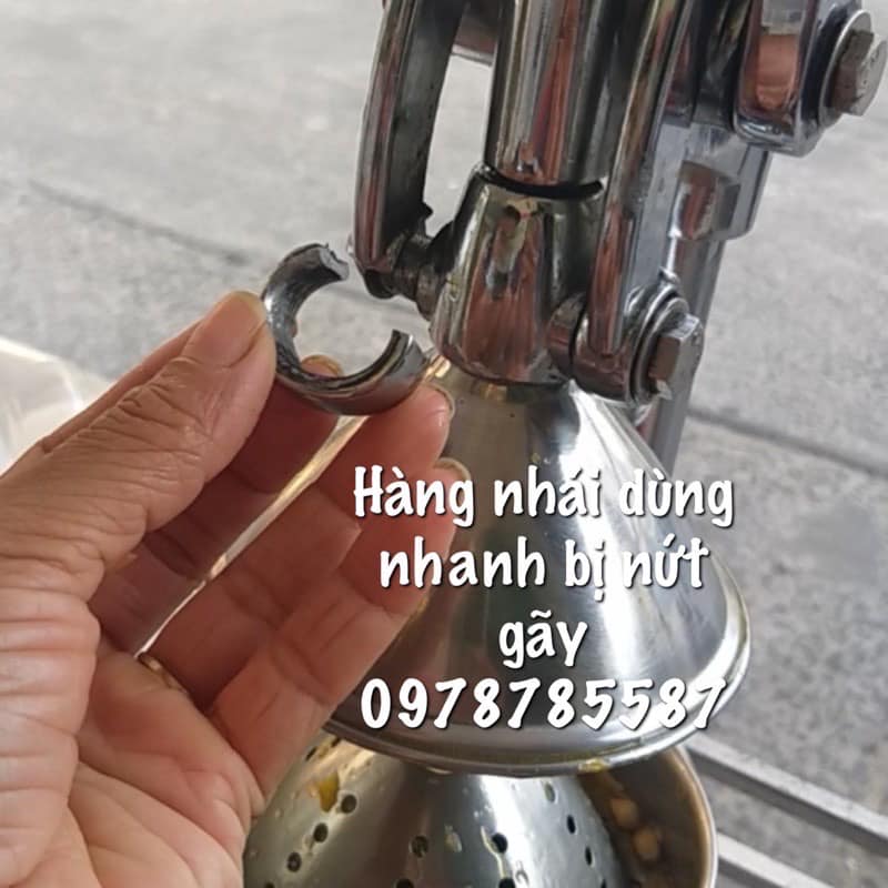 Máy ép cam inox bằng tay -giá rẻ