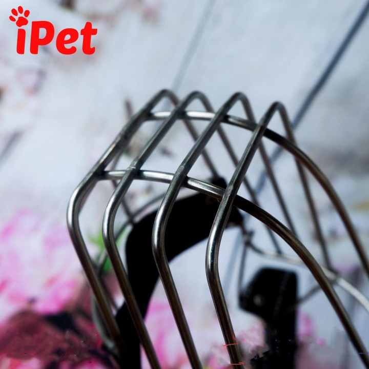 Rọ Mõm Inox Cho Thú Cưng Chó Size M - iPetshop