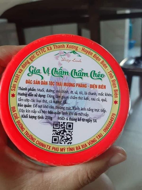 MUỐI CHẤM CHẲM CHÉO KHÔ [ĐẶC SẢN] ĐIỆN BIÊN TÂY BẮC 250G