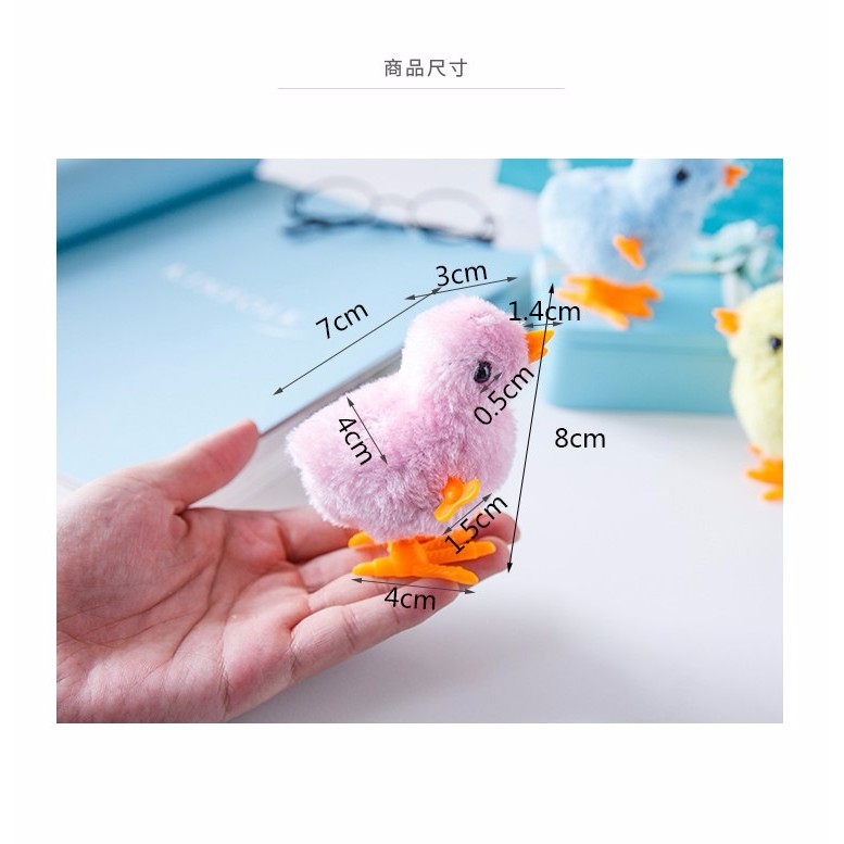 Gà dây cót, con gà vặn dây cót đồ chơi cho bé