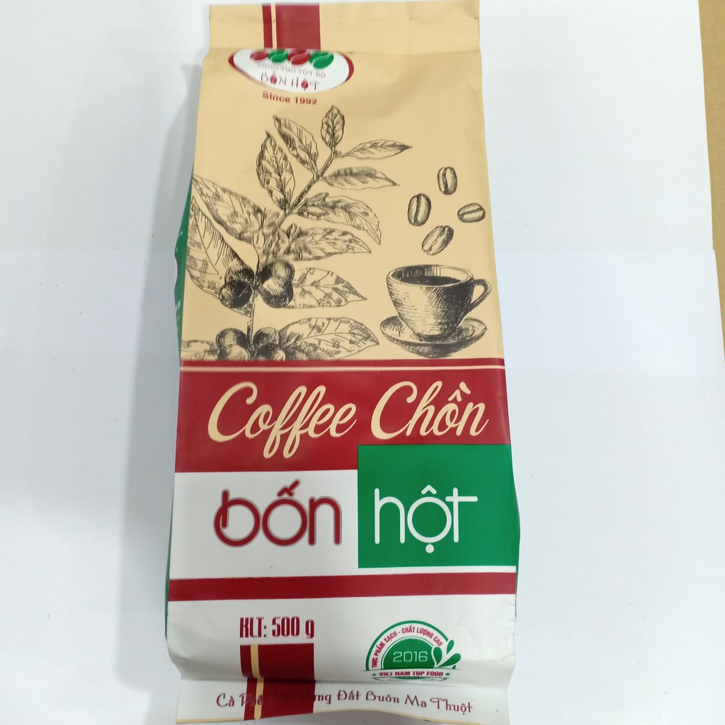 Cà Phê Chồn Bốn Hột 500gr (Pha Phin) hàng công ty Minh Phát