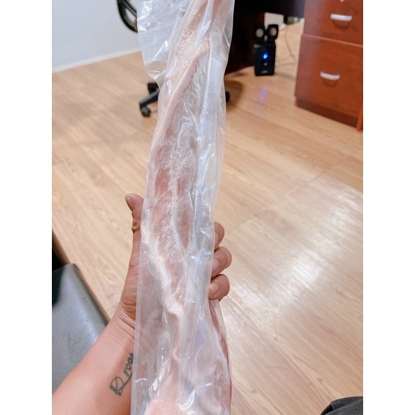 Ba rọi heo dây 1kg hút chân (giao tphcm)