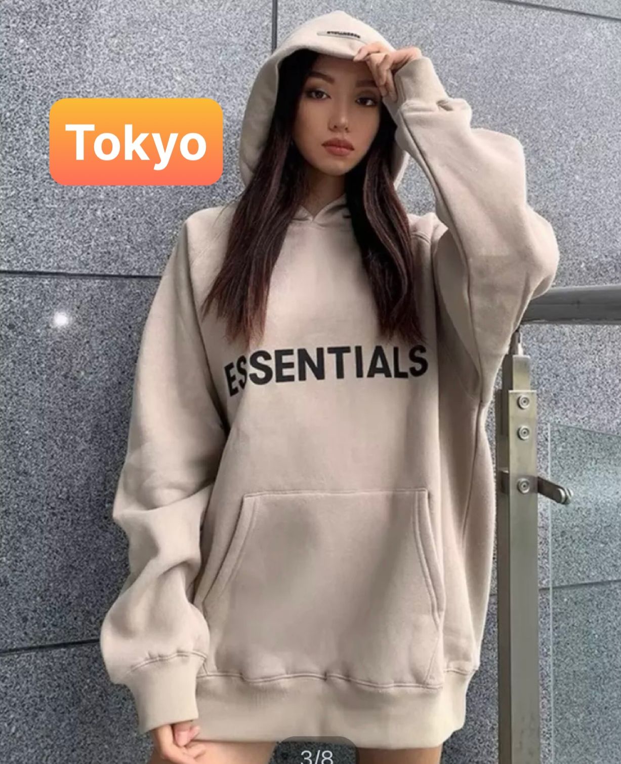 ÁO KHOÁC HOODIE NAM NỮ VẢI DÀY PHOM FORM RỘNG ESSENTIALS CHỐNG LẠNH NẮNG NÓNG ĐÔNG HÈ CAO CẤP HOT TREND SANG CHẢNH 2023 - TOKYO FASHION