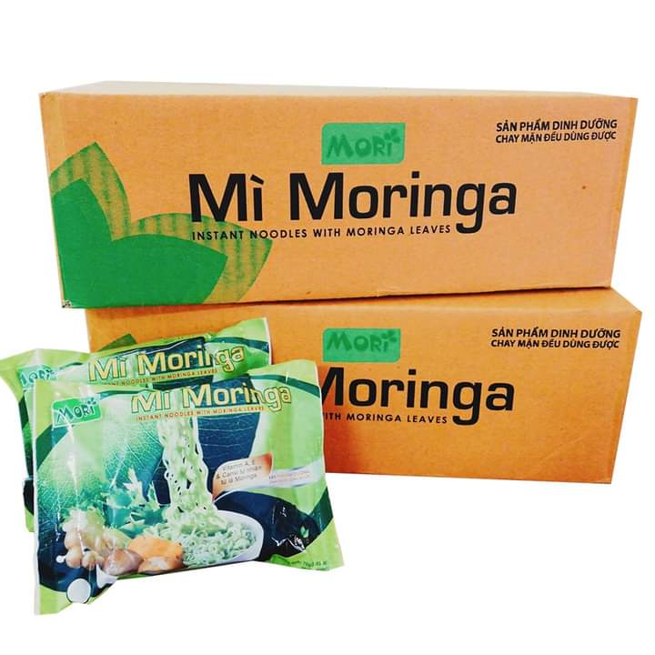 Mì chùm ngây Mori thùng 30 gói ( mì moringa )