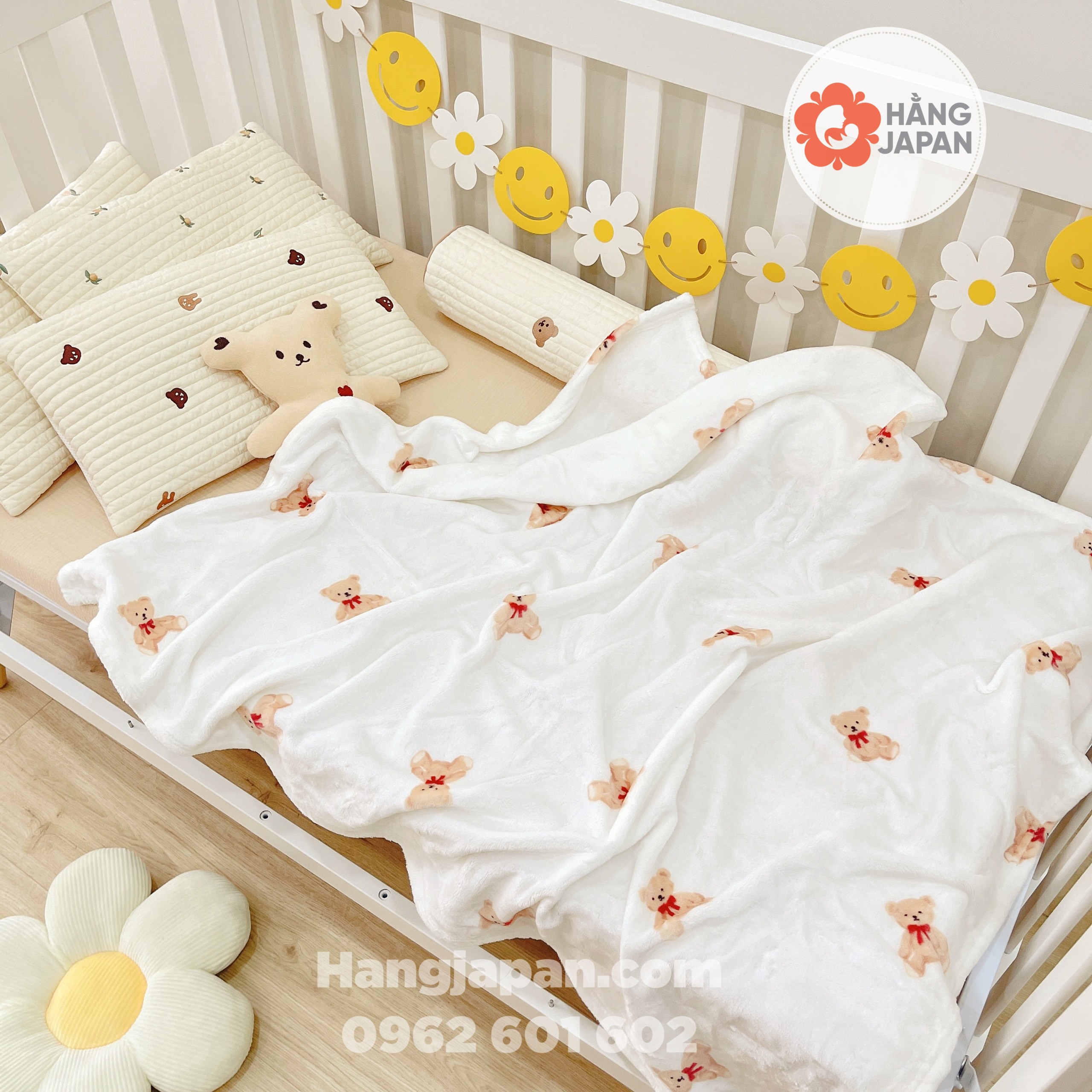 Hàng Hàn - Chăn lông Blanket cho bé