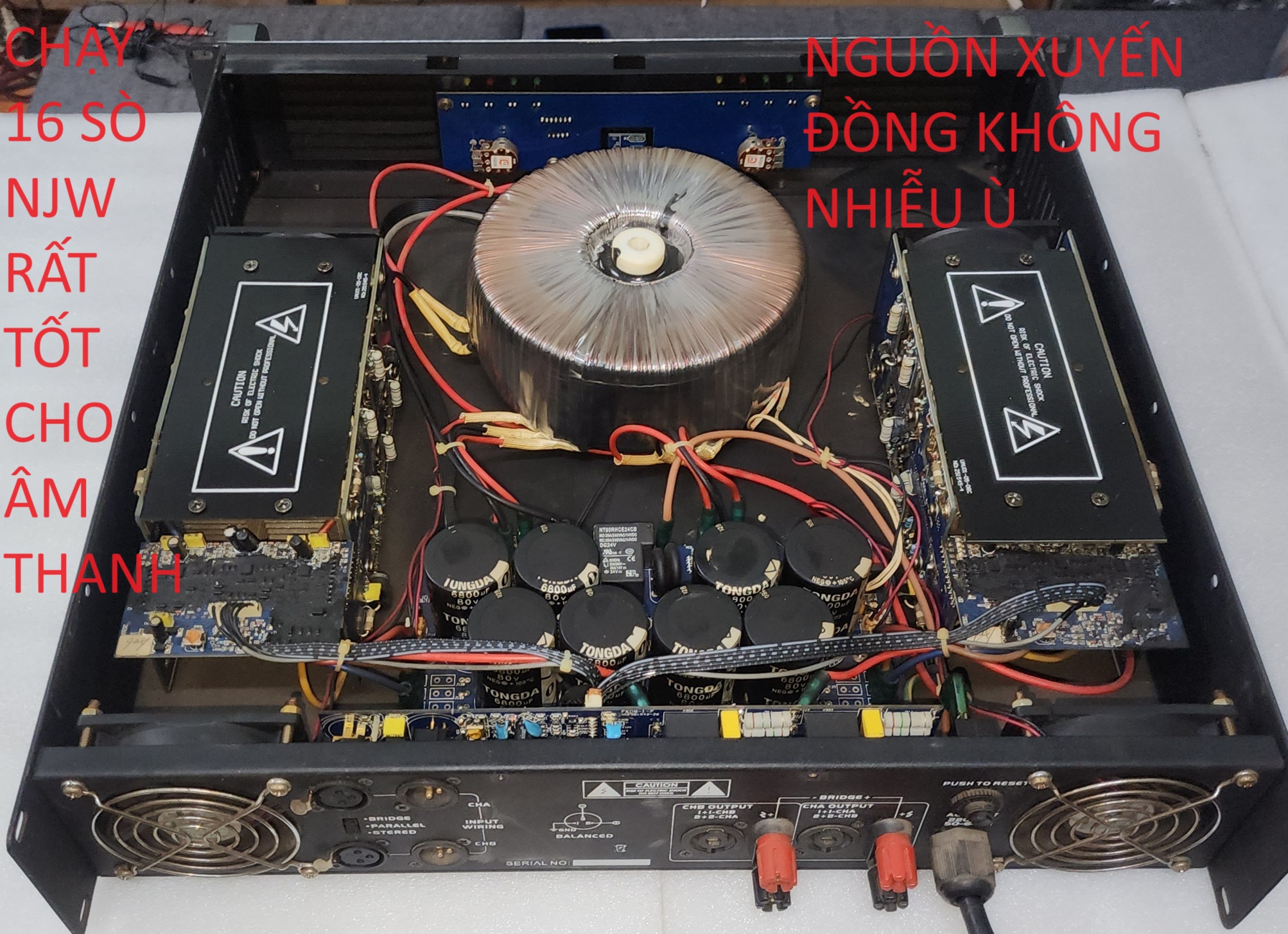 Main Cục Đẩy Công Suất MARTIN & CROWN HÀNG BÃI XỊN