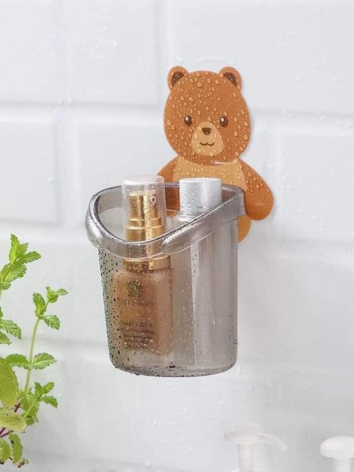 Côc Dán Tường Hình Gấu Đa Năng