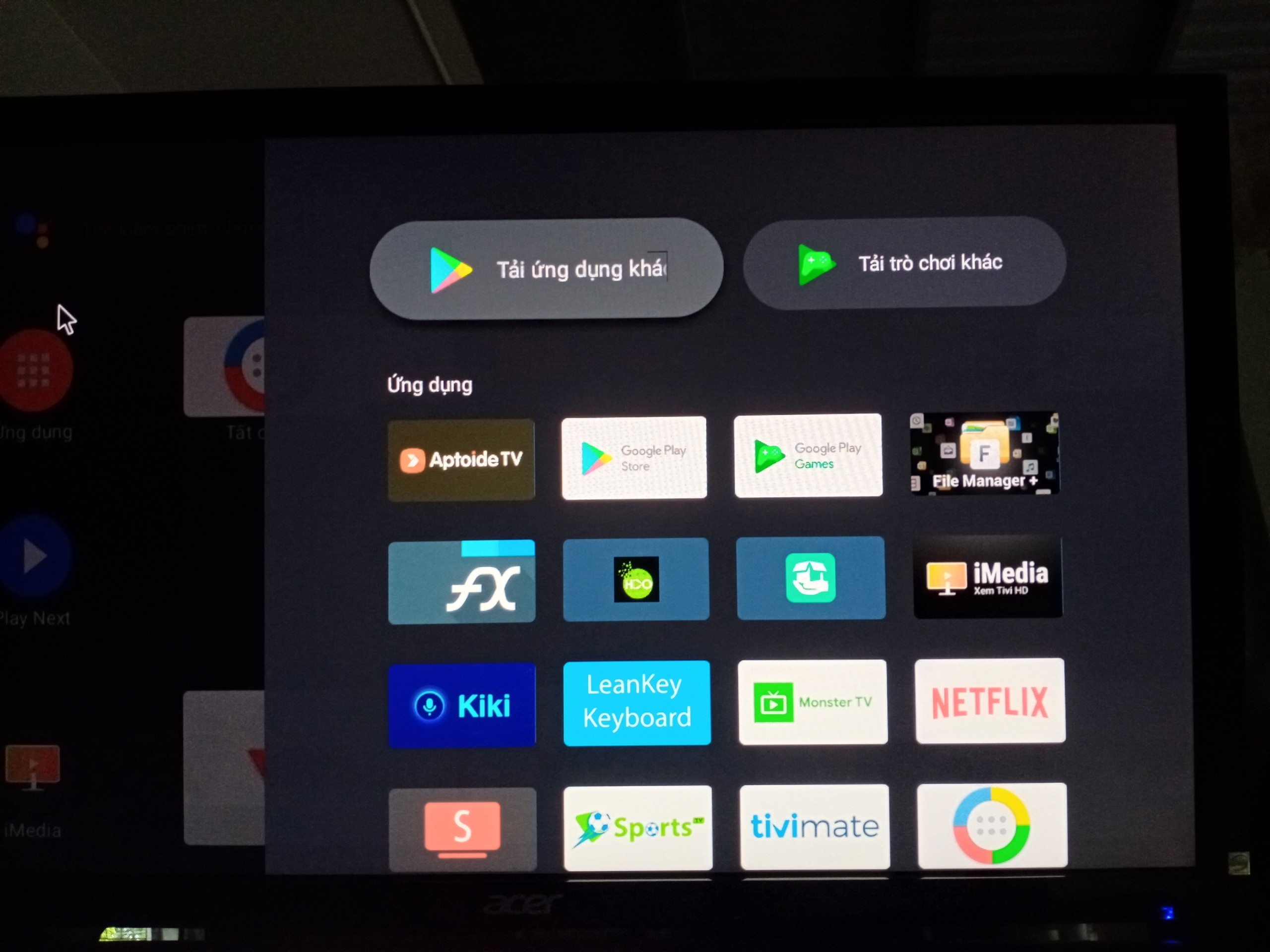 Android box đã qua sử dụng - rk3229 đã up sẵn atv8