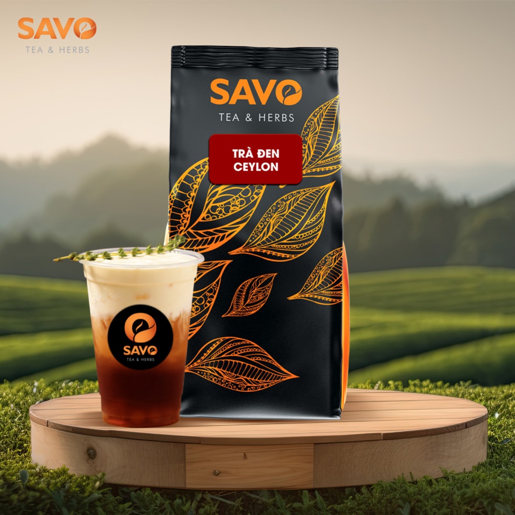 Trà Đen Ceylon SAVO - Túi 500g