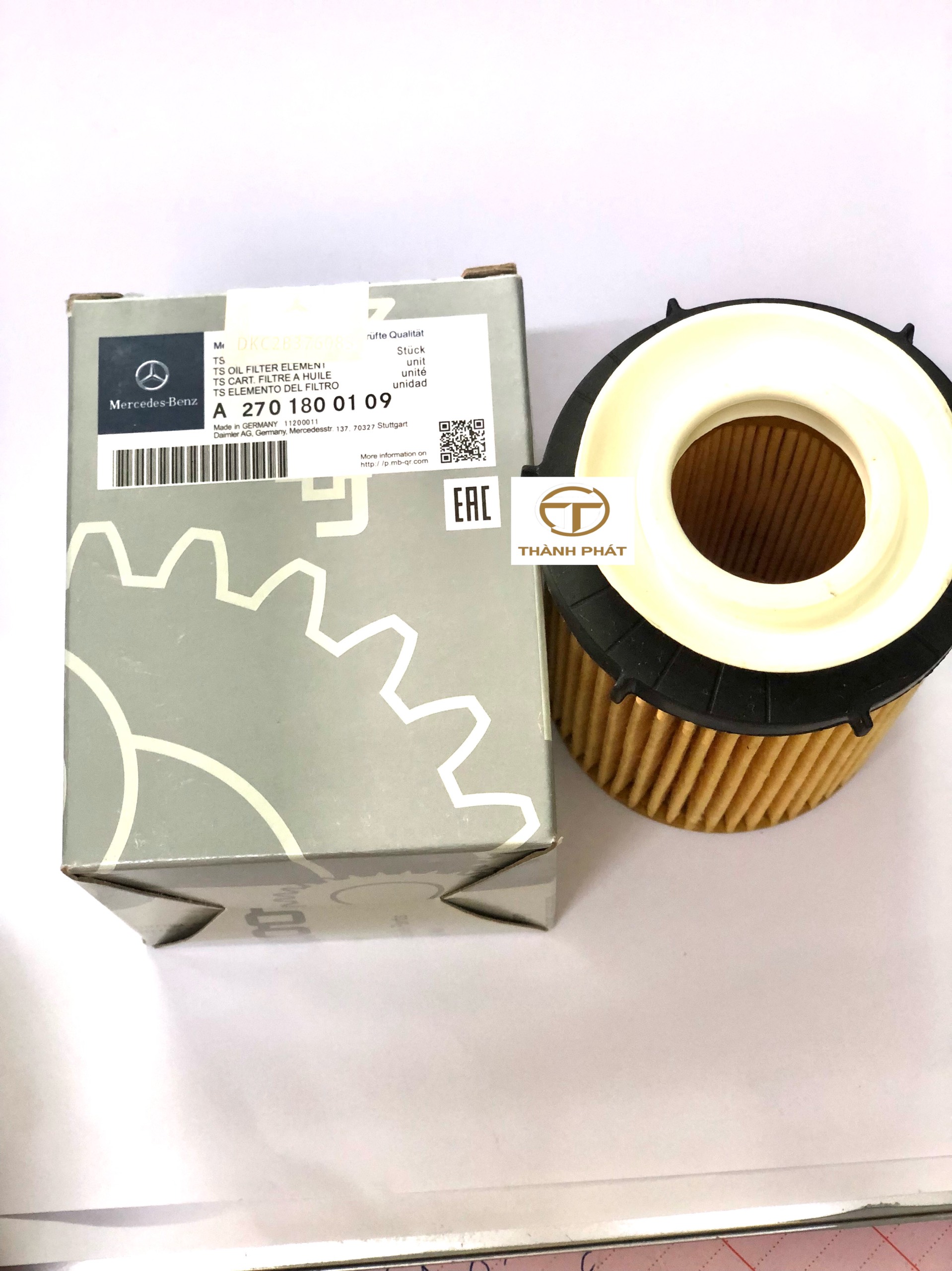Lọc dầu mercedes benz c180 /200/250, cla 180/200/250, e200 /250/350, gla200 /250/300, slk20