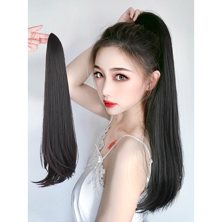 Tóc giả ngoặm❤FREESHIP❤ Tóc giả ngoặm cúp đuôi n51