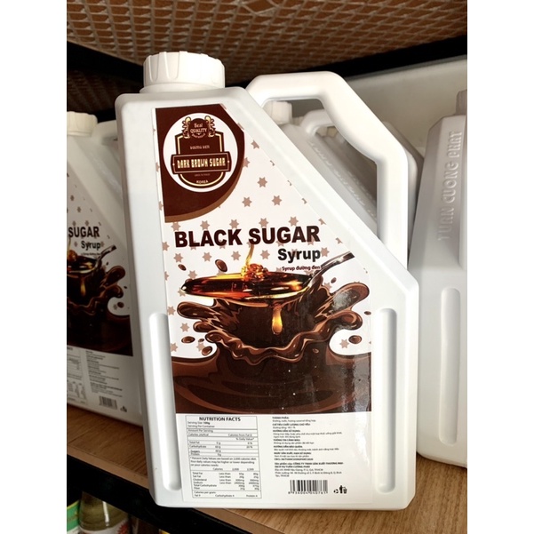 Siro Đường Đen Hàn Quốc Black Sugar Can 2.5kg