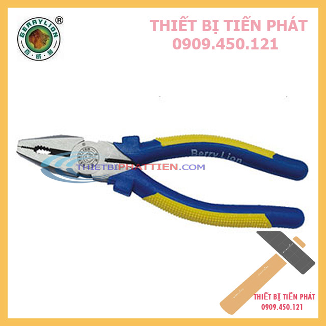 Kìm điện, kềm răng berrylion đủ size 5'' - 6'' - 7'' - 8'' cao cấp chính hãng
