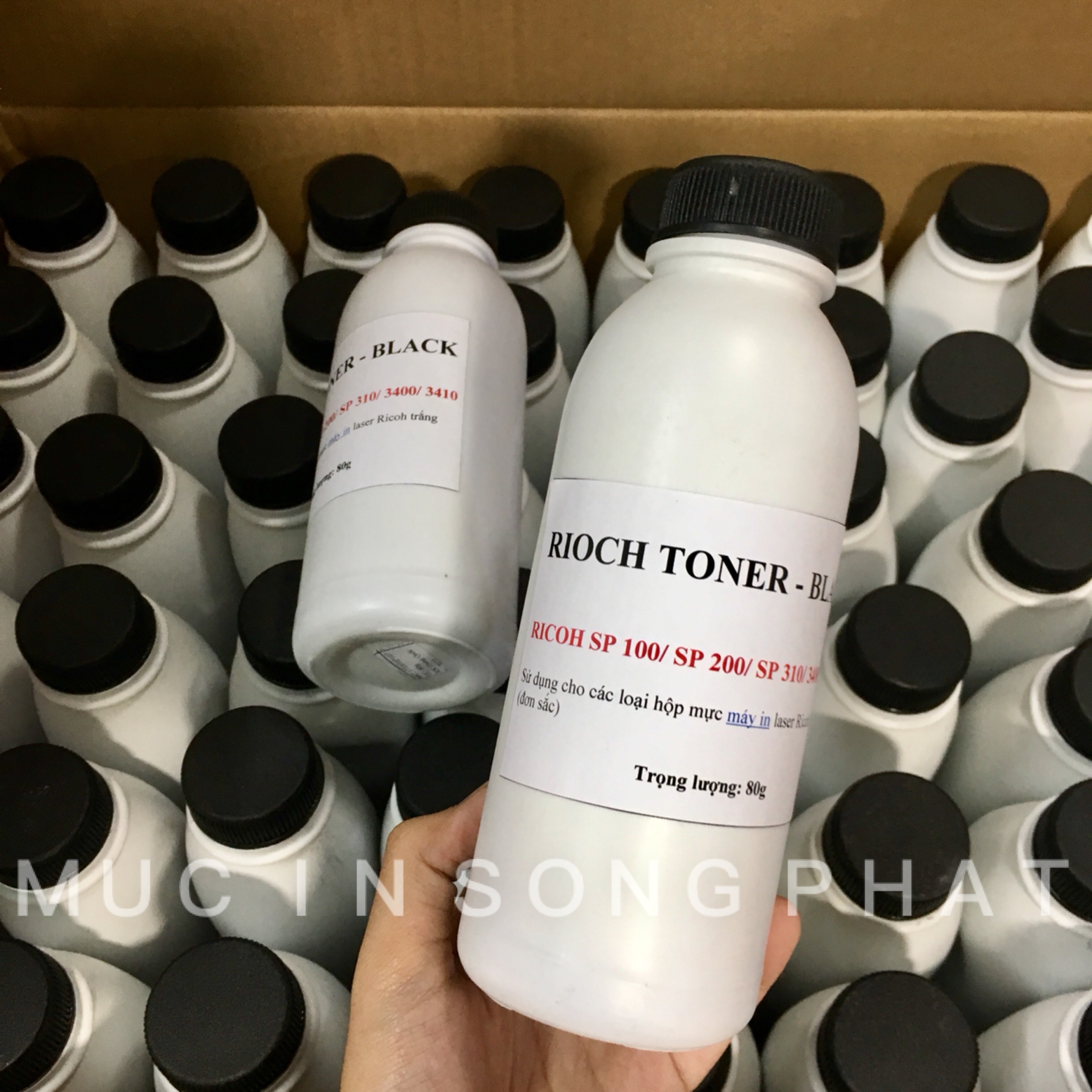 Combo 3 chai Mực nạp Ricoh SP100/200/310/3400/3401