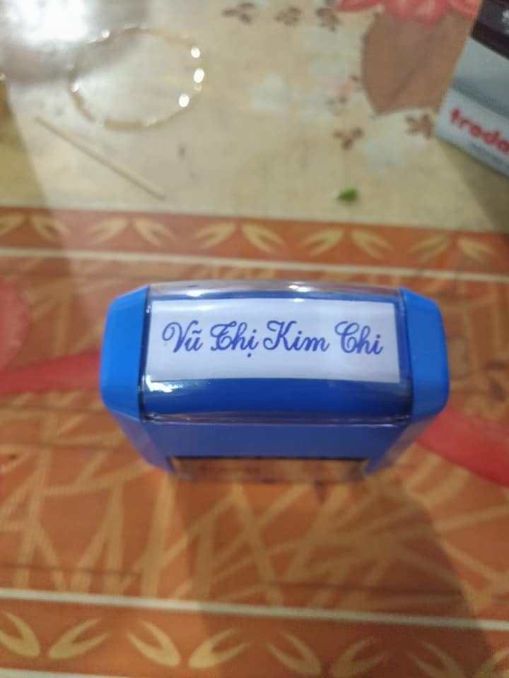 Khắc dấu tên, dấu mộc tên cá nhân - Làm con dấu theo yêu cầu