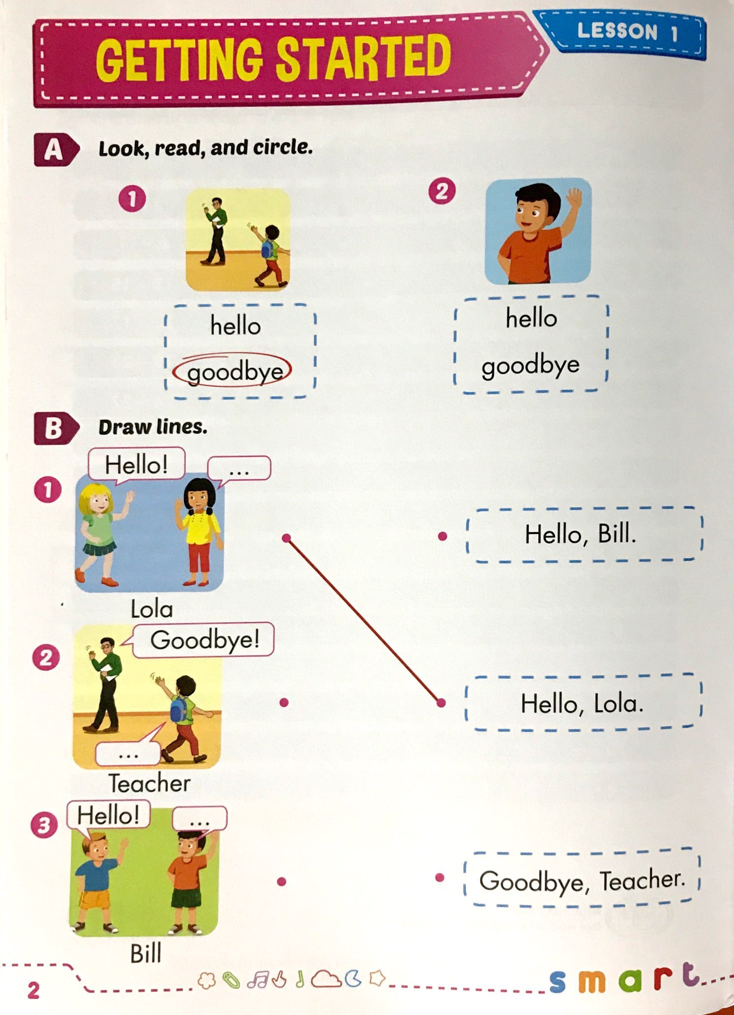 Bài Tập Tiếng Anh I-Learn Smart Start Lớp 1 (Workbook)