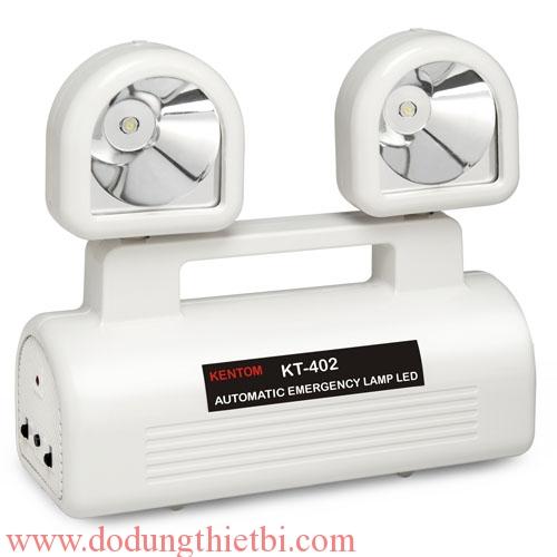 [HCM]Đèn sạc chiếu sáng 2 bóng Led KENTOM (Ánh sáng vàng)