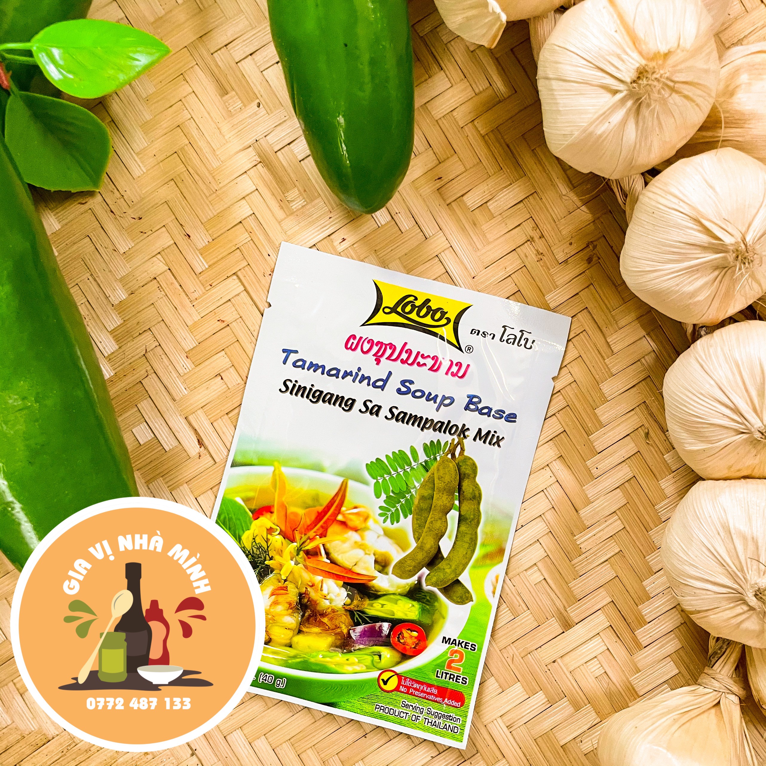 Bột me lobo thái lan 40gr-tamarind soup base