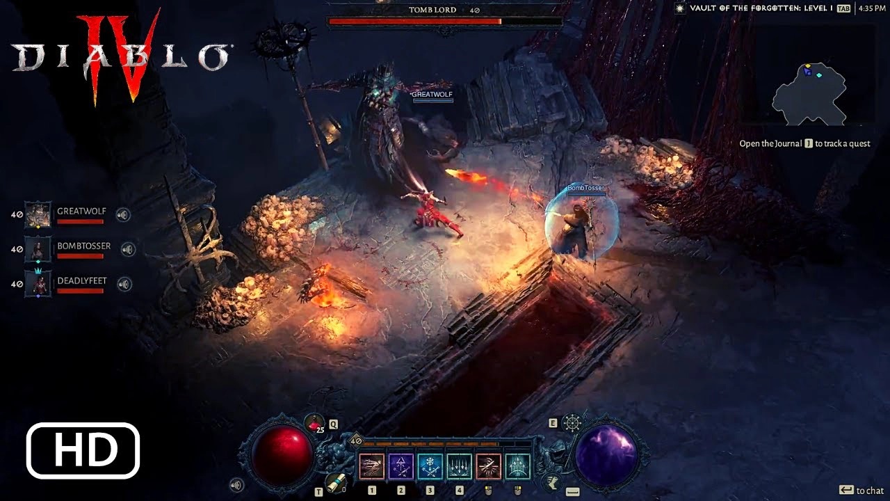 Đĩa Game Diablo IV Ps5/ Ps4