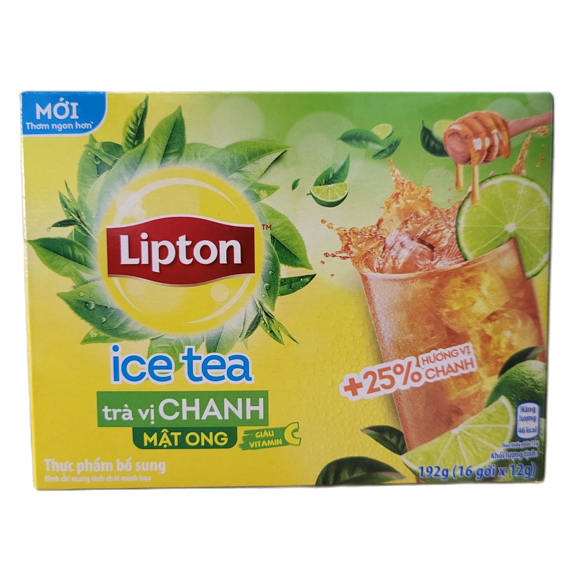 Lipton trà vị chanh mật ong hòa tan 3 in 1 lemon with honey ice tea