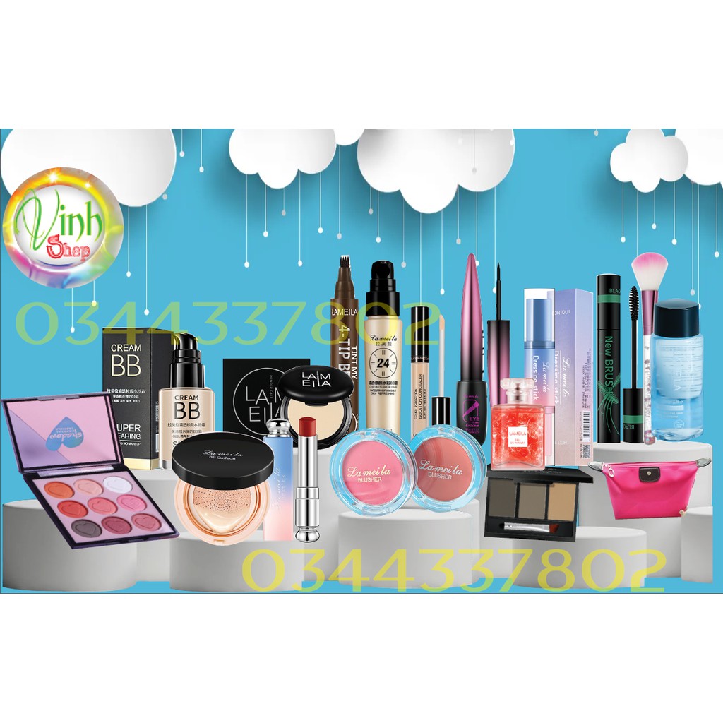 Sét trang điểm đầy đủ 18 món