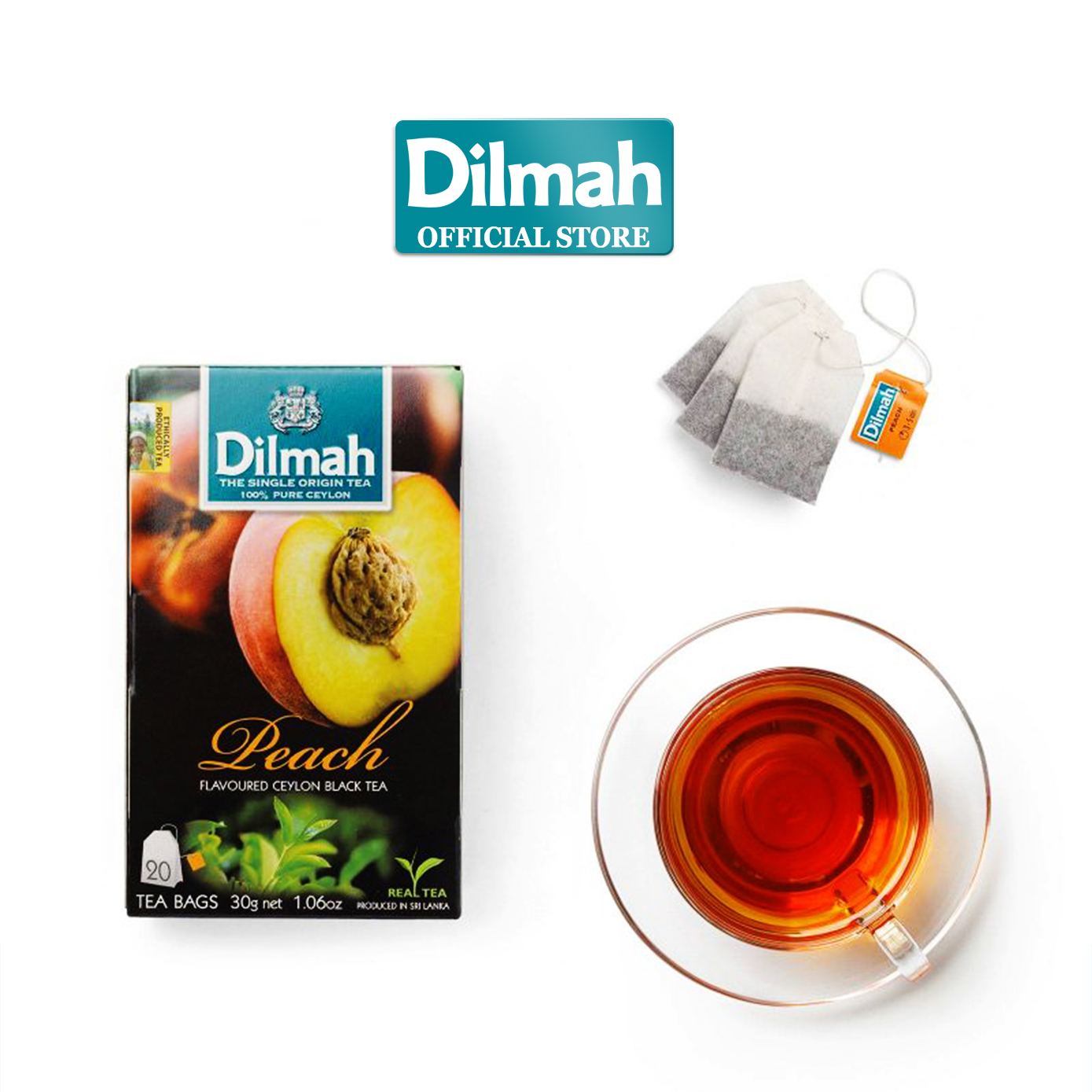 Trà Dilmah Hương Đào 30g